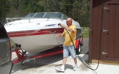 Summer Job at the Boat Wash